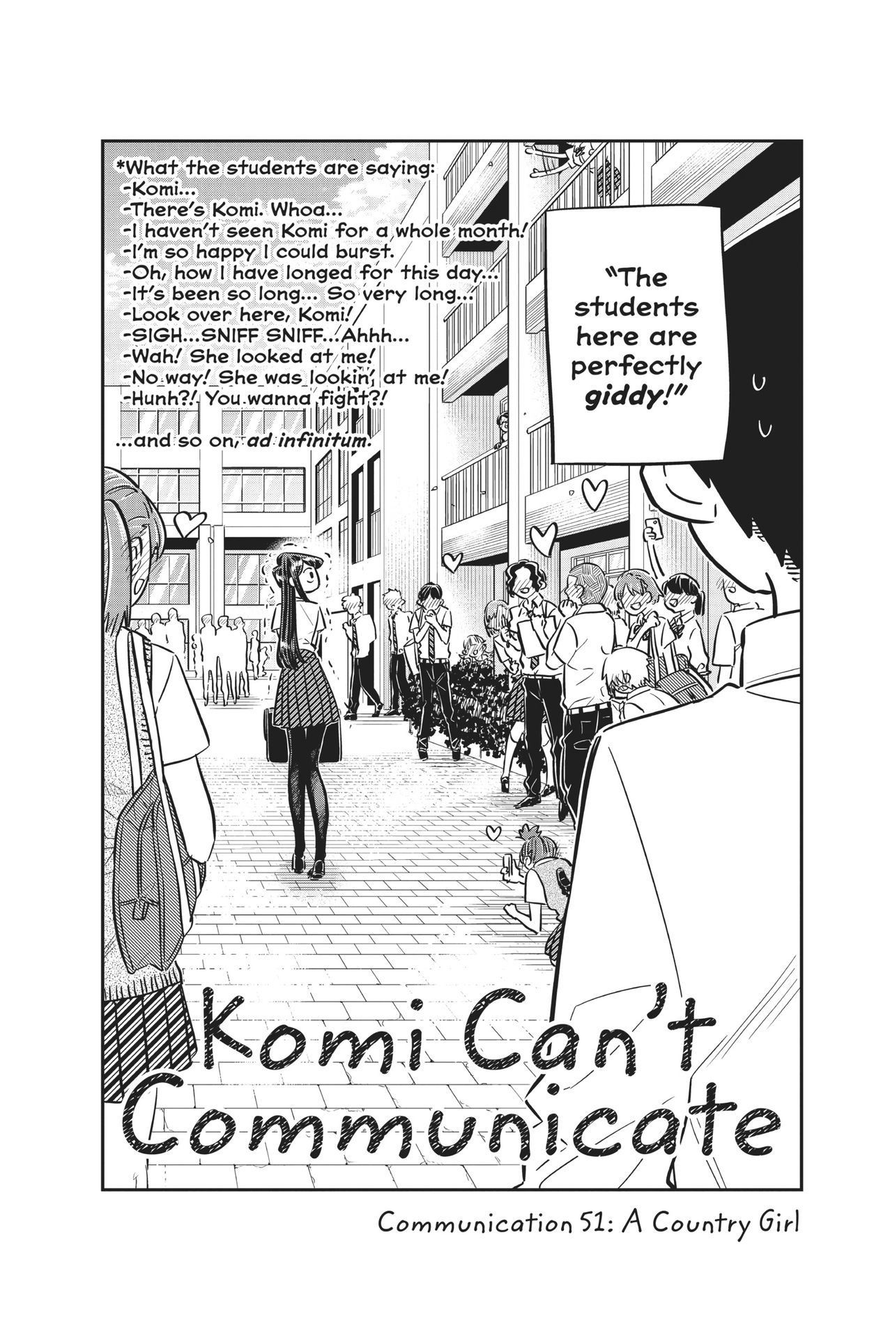 Komi Can’t Communicate, Chapter 51 image 02